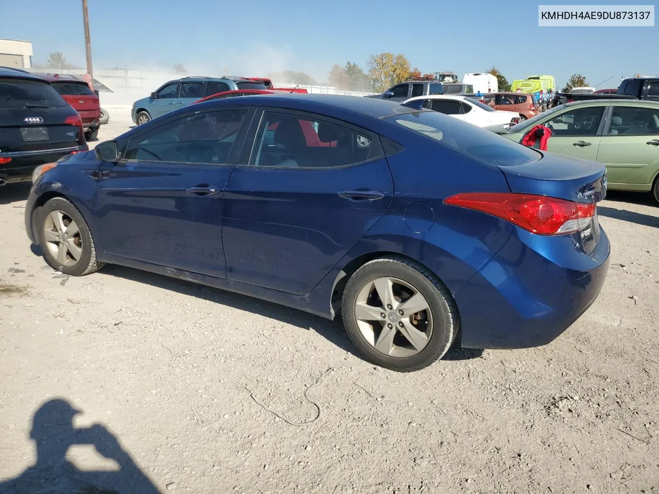 2013 Hyundai Elantra Gls VIN: KMHDH4AE9DU873137 Lot: 77303114