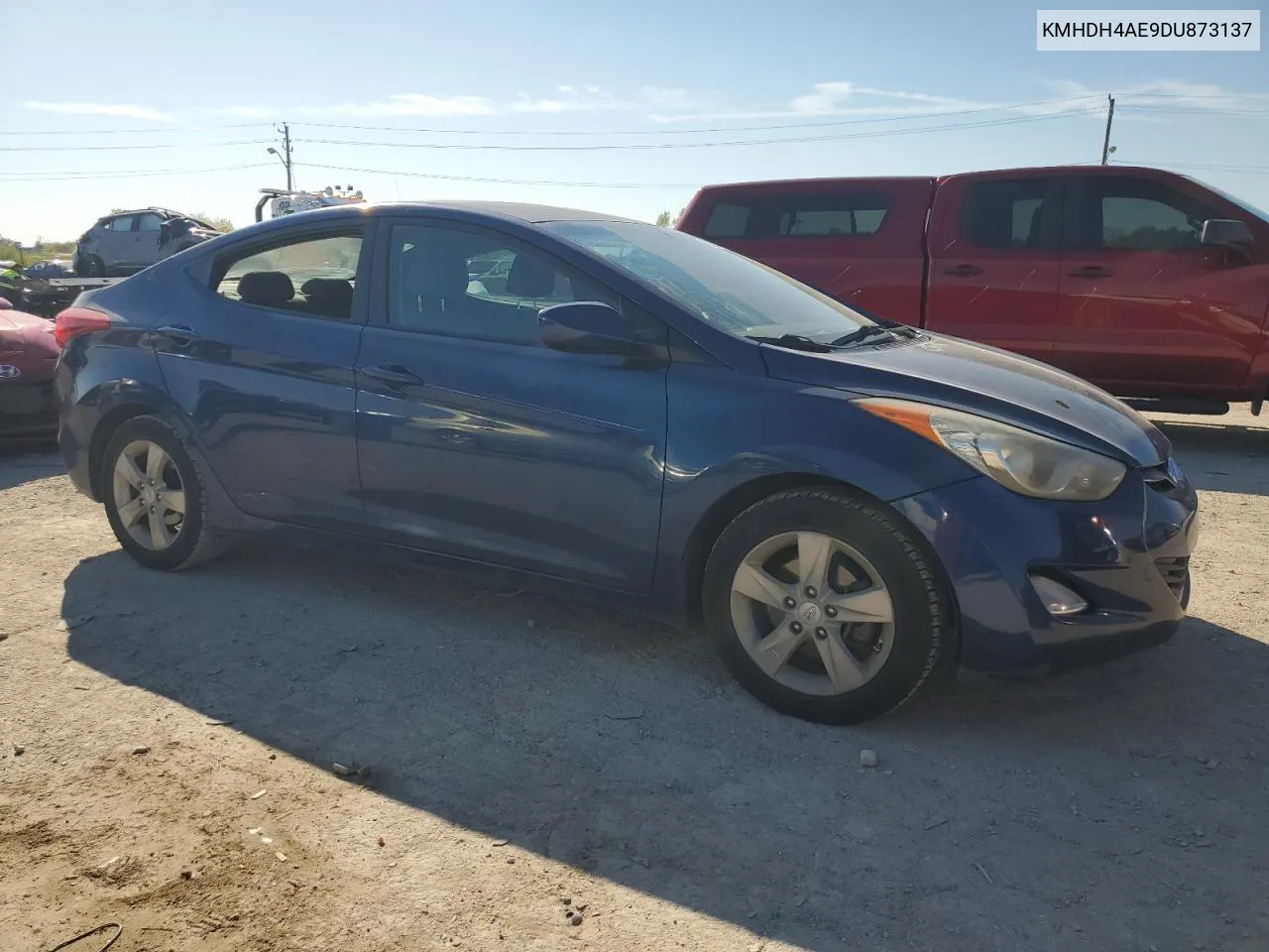 2013 Hyundai Elantra Gls VIN: KMHDH4AE9DU873137 Lot: 77303114