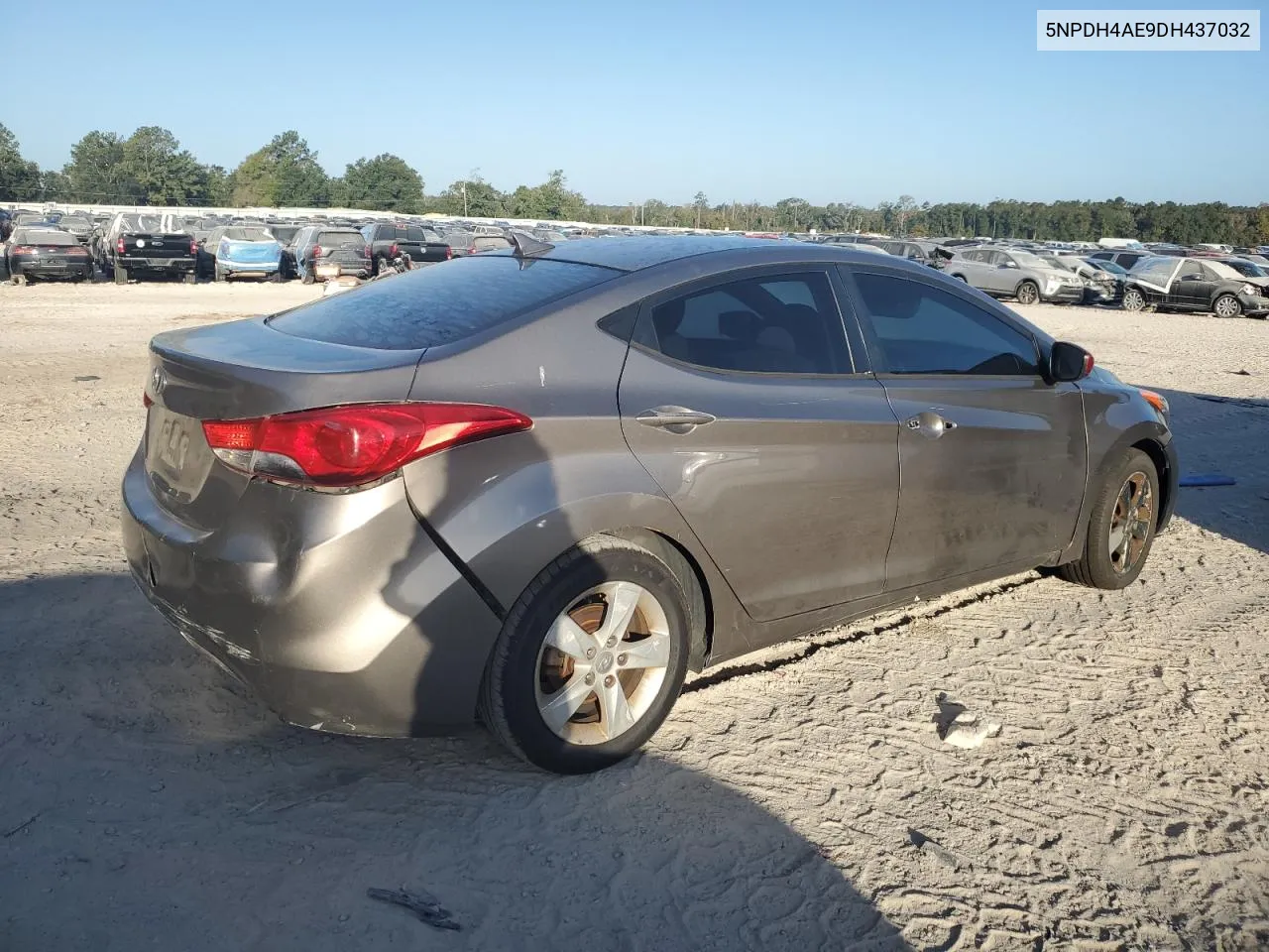 2013 Hyundai Elantra Gls VIN: 5NPDH4AE9DH437032 Lot: 77355384