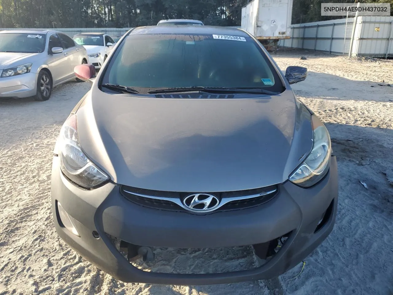 2013 Hyundai Elantra Gls VIN: 5NPDH4AE9DH437032 Lot: 77355384