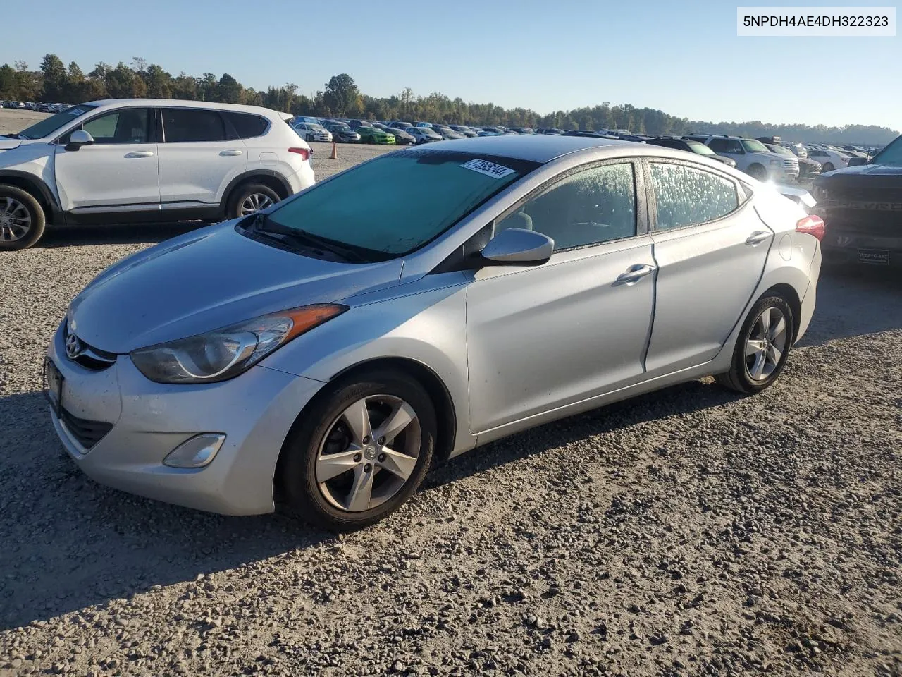 2013 Hyundai Elantra Gls VIN: 5NPDH4AE4DH322323 Lot: 77395244