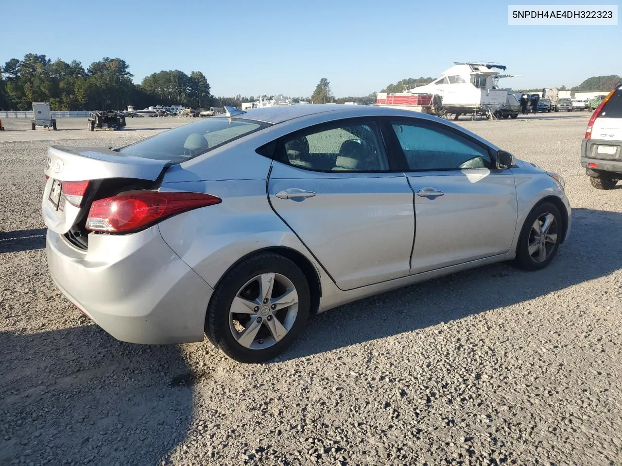 2013 Hyundai Elantra Gls VIN: 5NPDH4AE4DH322323 Lot: 77395244