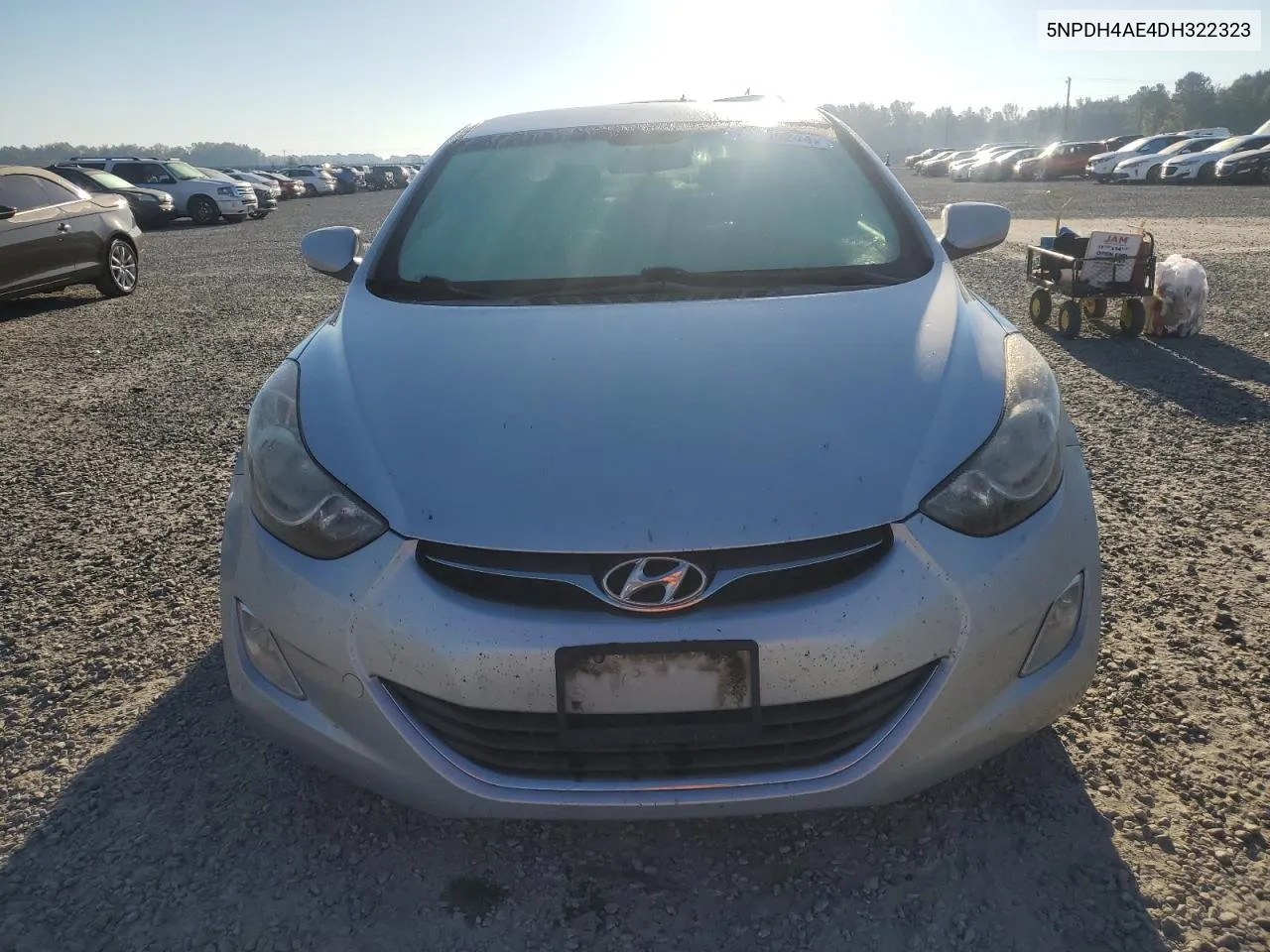 2013 Hyundai Elantra Gls VIN: 5NPDH4AE4DH322323 Lot: 77395244