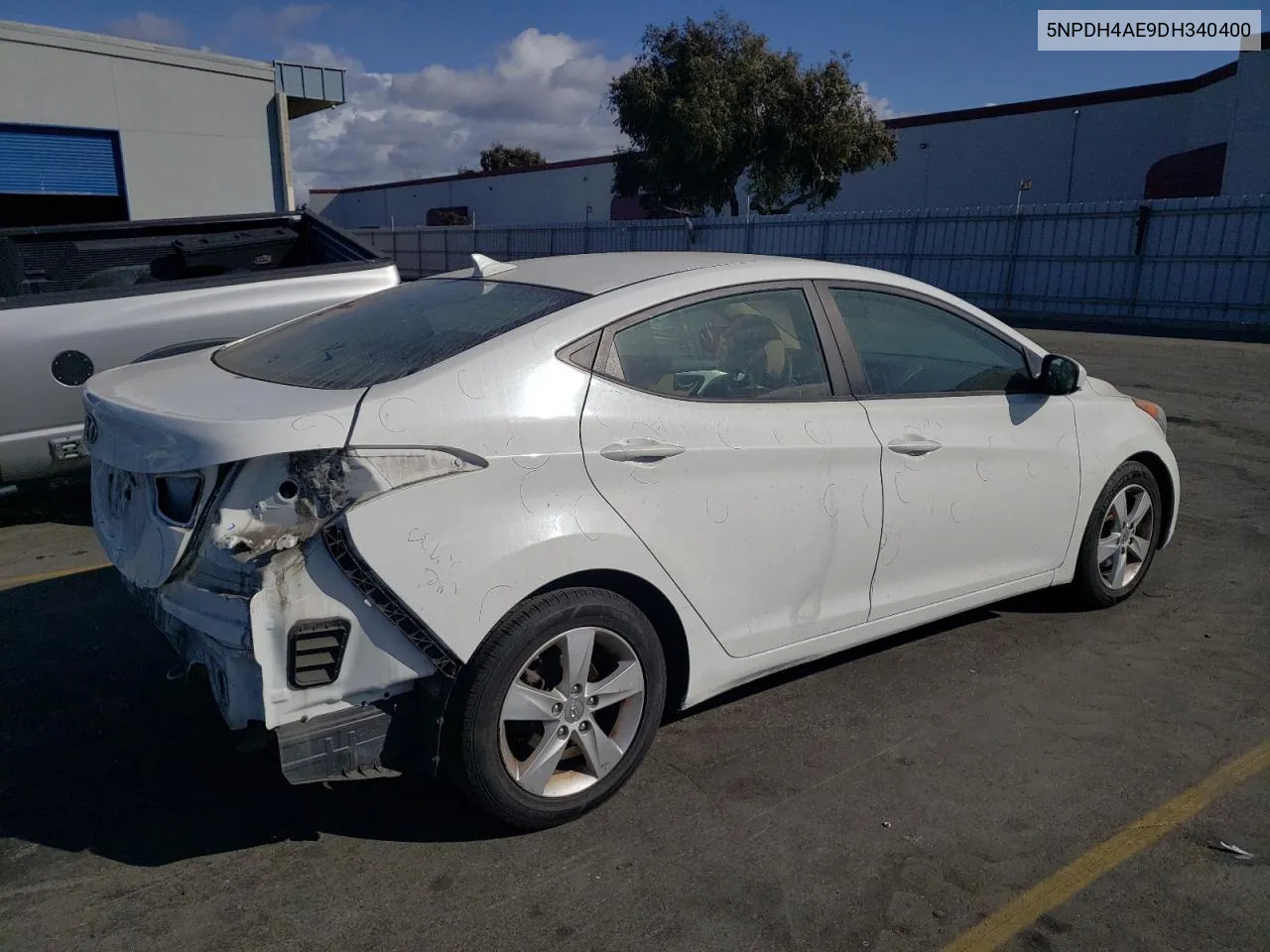 2013 Hyundai Elantra Gls VIN: 5NPDH4AE9DH340400 Lot: 77424934