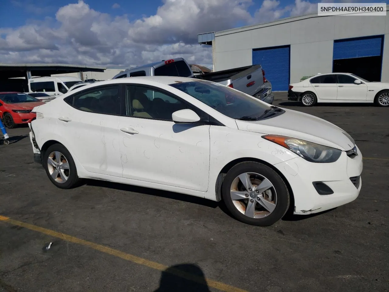 5NPDH4AE9DH340400 2013 Hyundai Elantra Gls