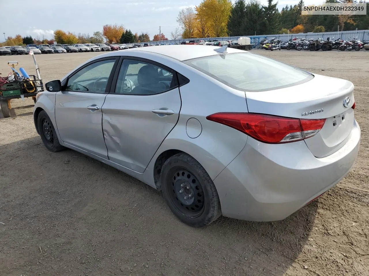 2013 Hyundai Elantra Gls VIN: 5NPDH4AEXDH232349 Lot: 77492384