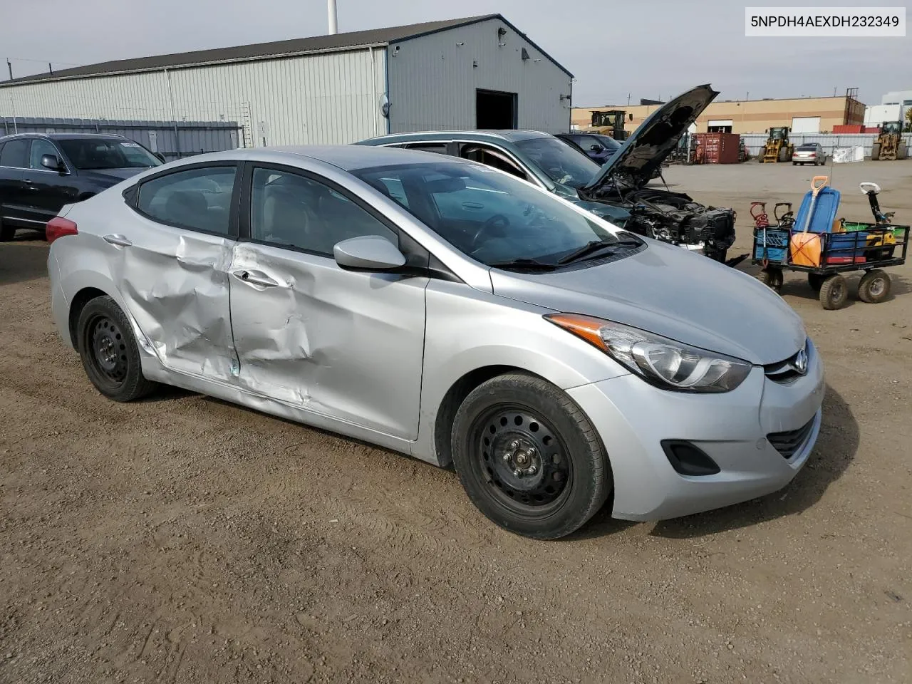 2013 Hyundai Elantra Gls VIN: 5NPDH4AEXDH232349 Lot: 77492384