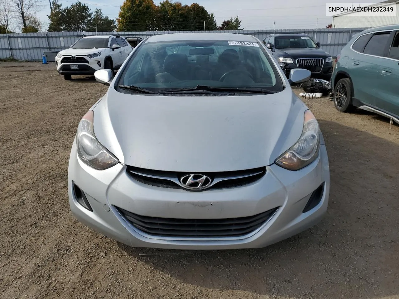 2013 Hyundai Elantra Gls VIN: 5NPDH4AEXDH232349 Lot: 77492384