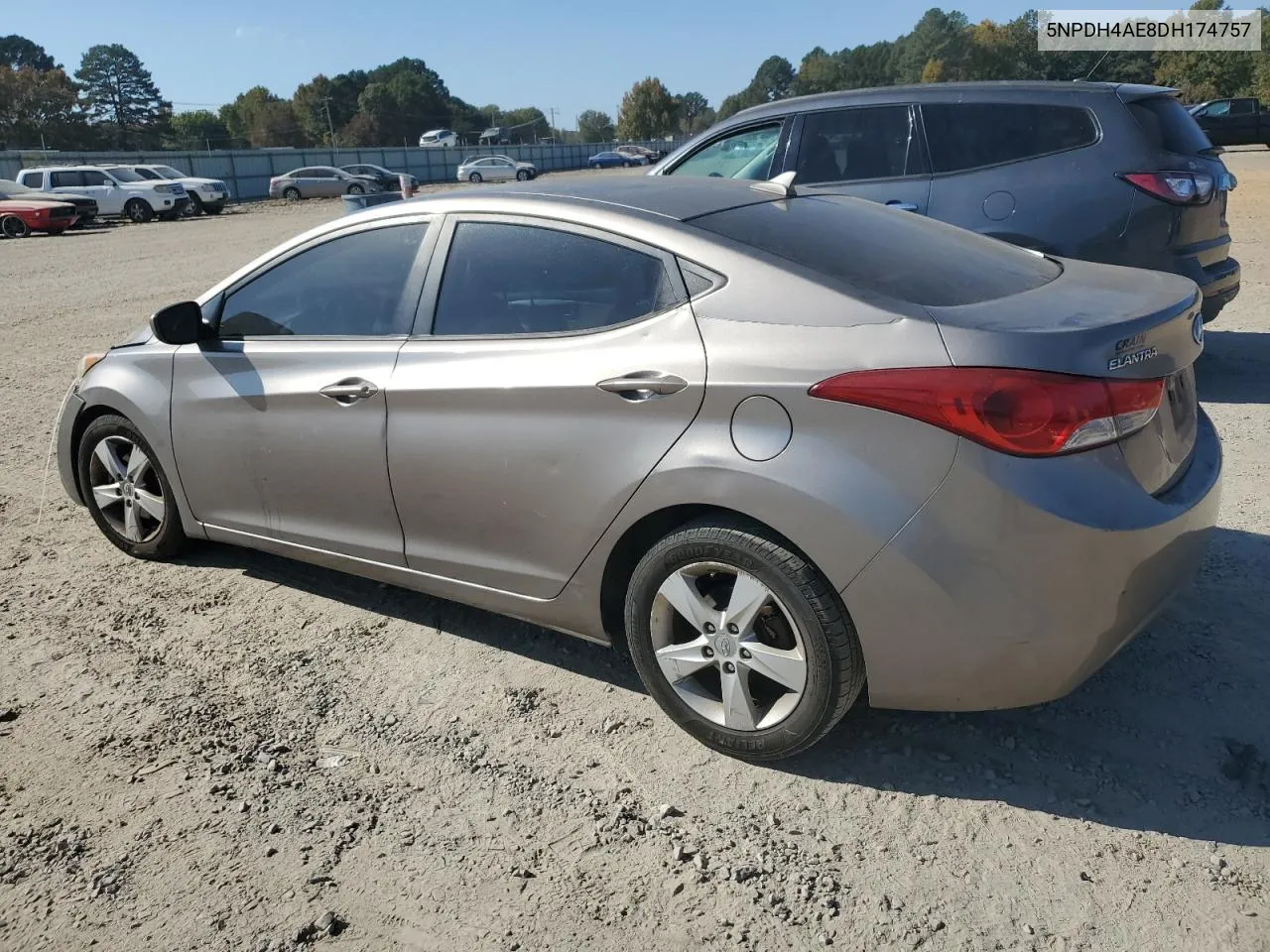 2013 Hyundai Elantra Gls VIN: 5NPDH4AE8DH174757 Lot: 77618734