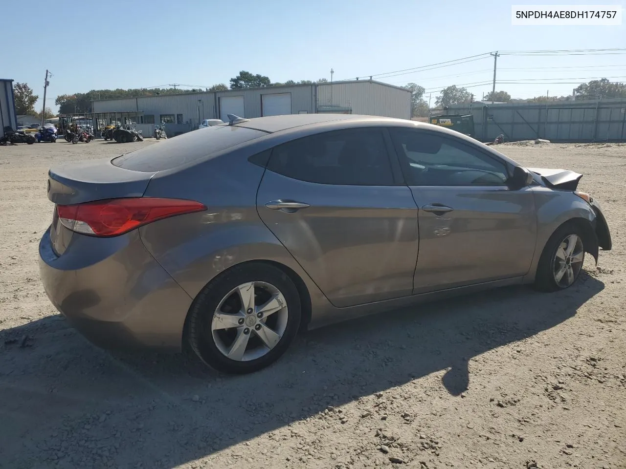 2013 Hyundai Elantra Gls VIN: 5NPDH4AE8DH174757 Lot: 77618734