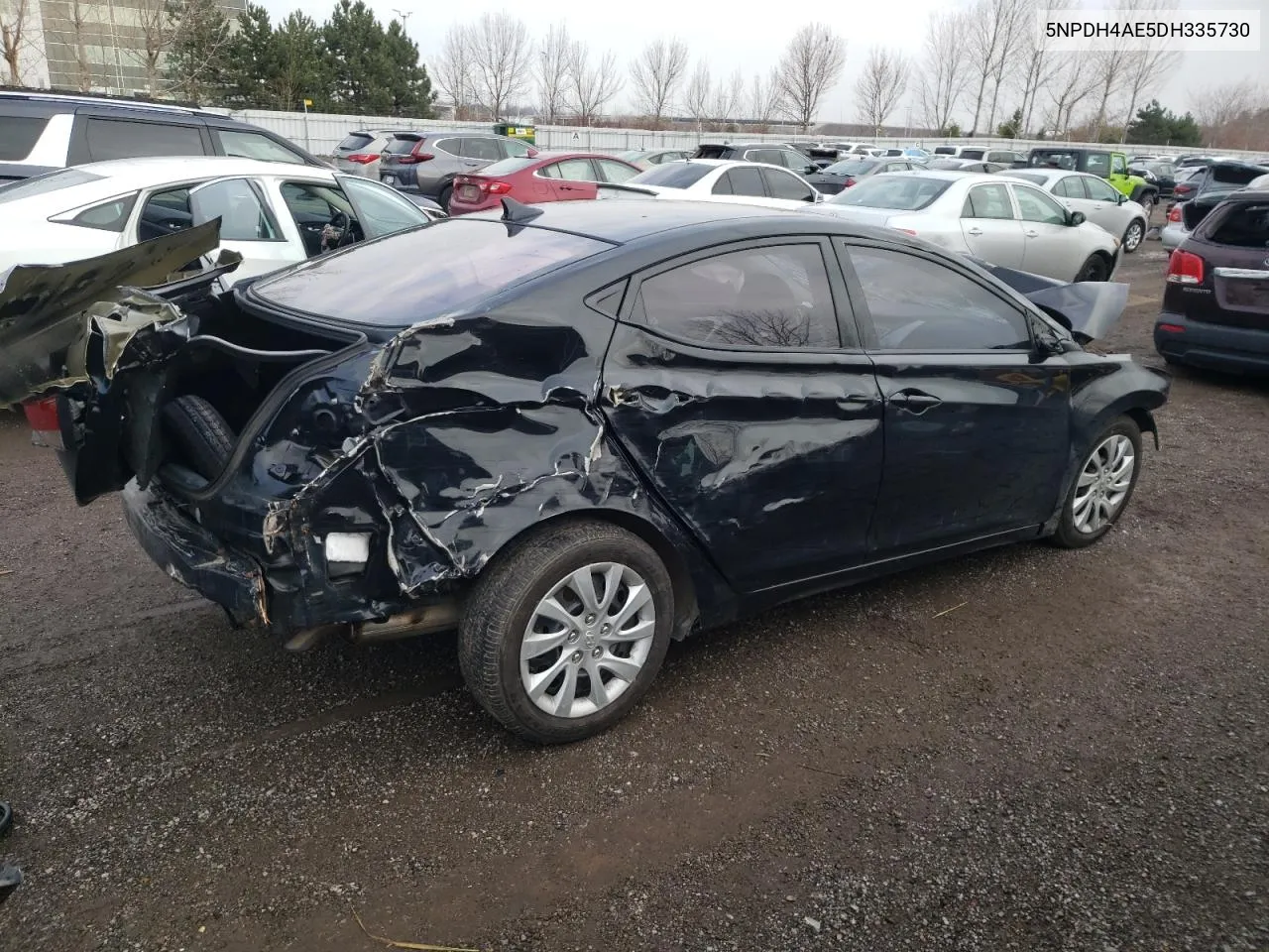 2013 Hyundai Elantra Gls VIN: 5NPDH4AE5DH335730 Lot: 77771483