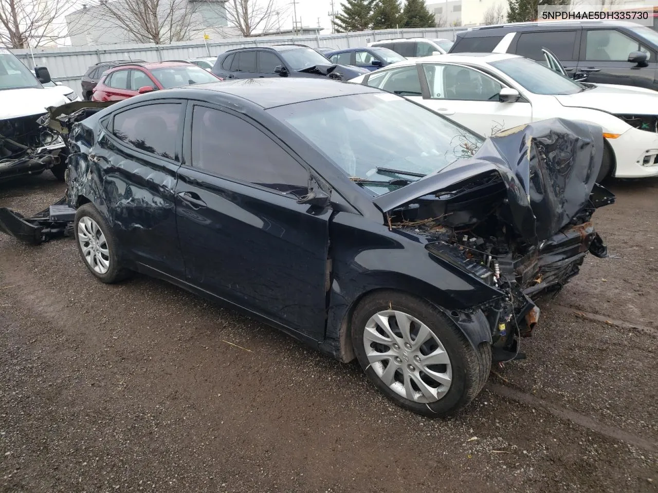 2013 Hyundai Elantra Gls VIN: 5NPDH4AE5DH335730 Lot: 77771483