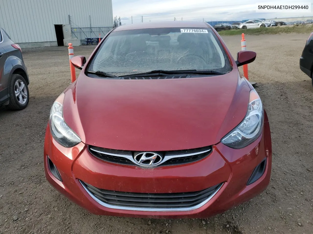 2013 Hyundai Elantra Gls VIN: 5NPDH4AE1DH299440 Lot: 77776034