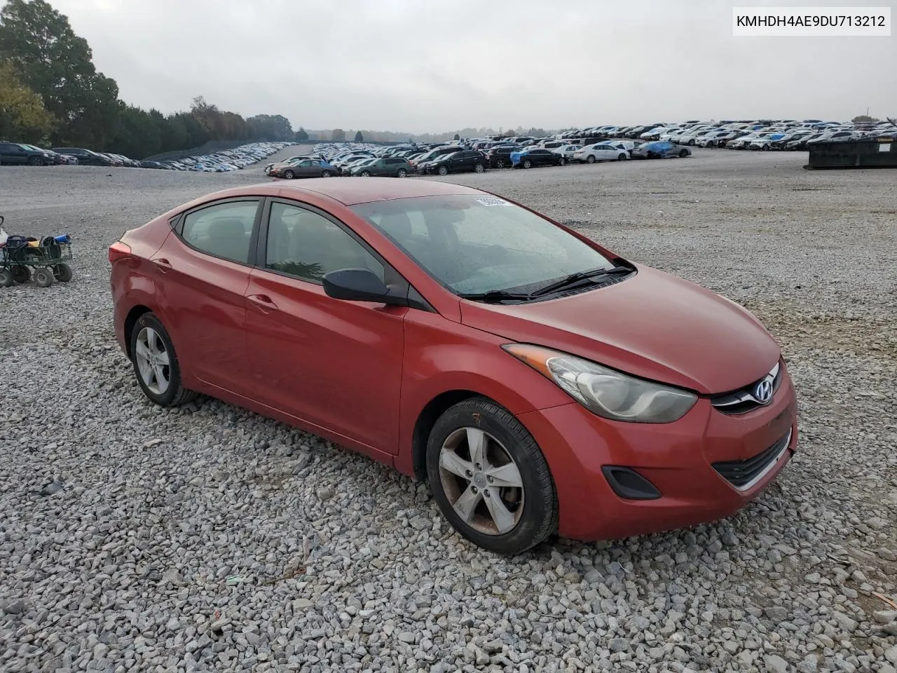 2013 Hyundai Elantra Gls VIN: KMHDH4AE9DU713212 Lot: 78005294