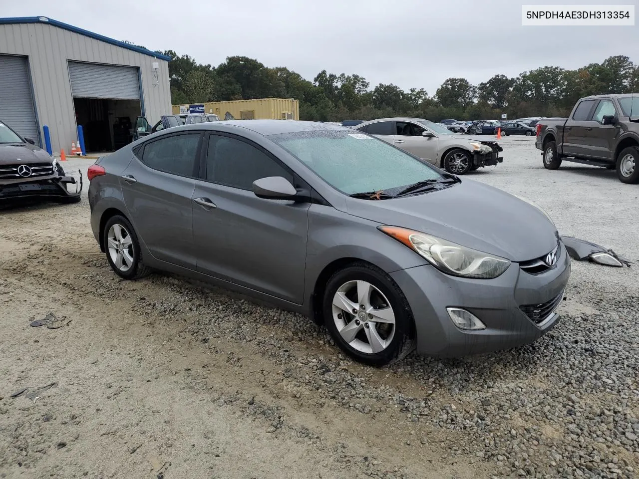 2013 Hyundai Elantra Gls VIN: 5NPDH4AE3DH313354 Lot: 78070124