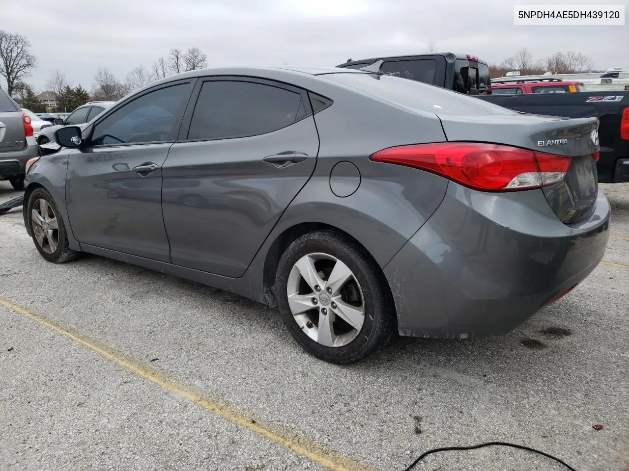 2013 Hyundai Elantra Gls VIN: 5NPDH4AE5DH439120 Lot: 78267023