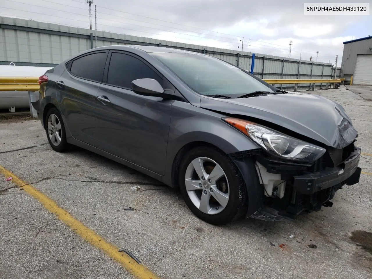 2013 Hyundai Elantra Gls VIN: 5NPDH4AE5DH439120 Lot: 78267023