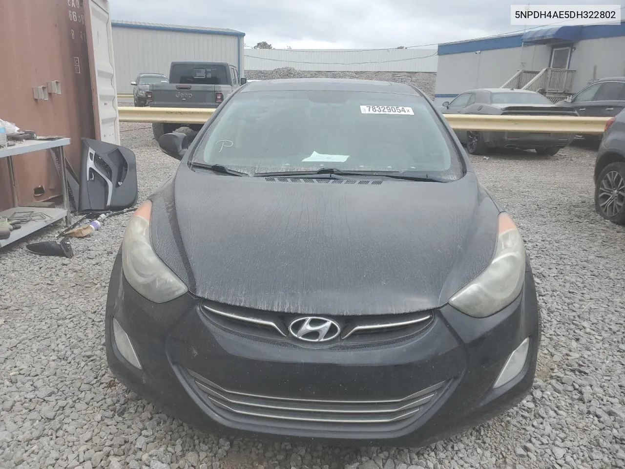 2013 Hyundai Elantra Gls VIN: 5NPDH4AE5DH322802 Lot: 78329054