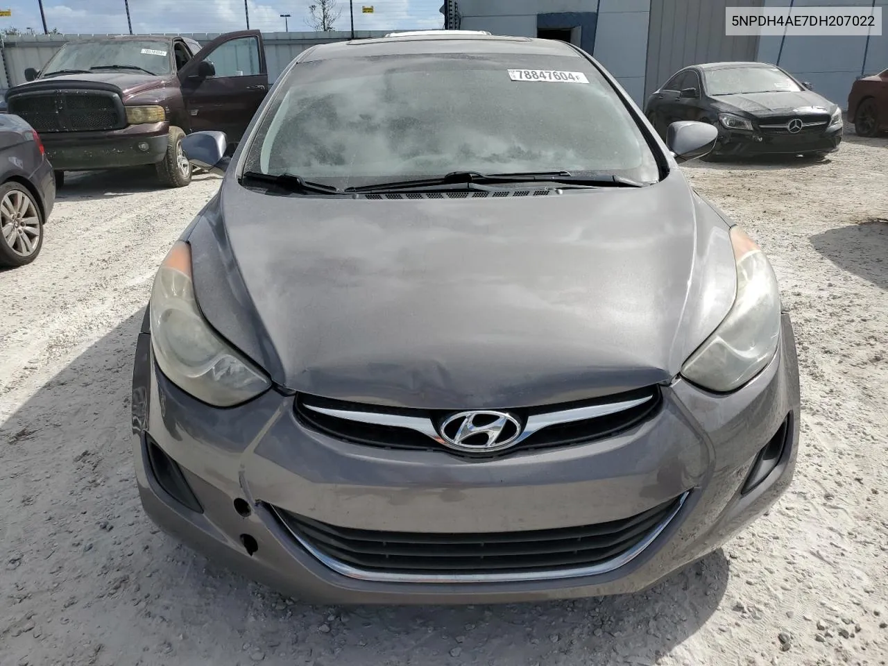 2013 Hyundai Elantra Gls VIN: 5NPDH4AE7DH207022 Lot: 78847604