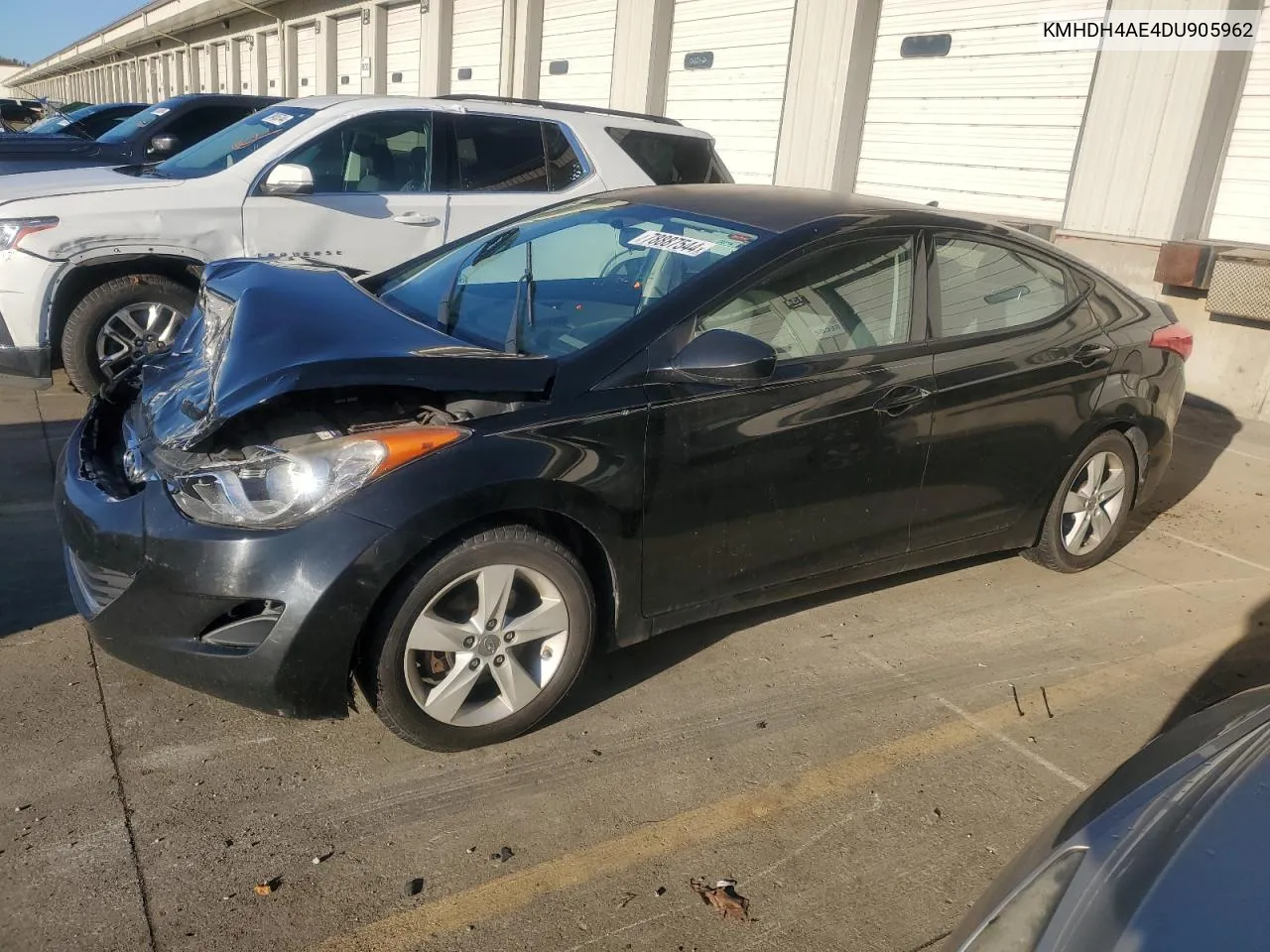 2013 Hyundai Elantra Gls VIN: KMHDH4AE4DU905962 Lot: 78887544