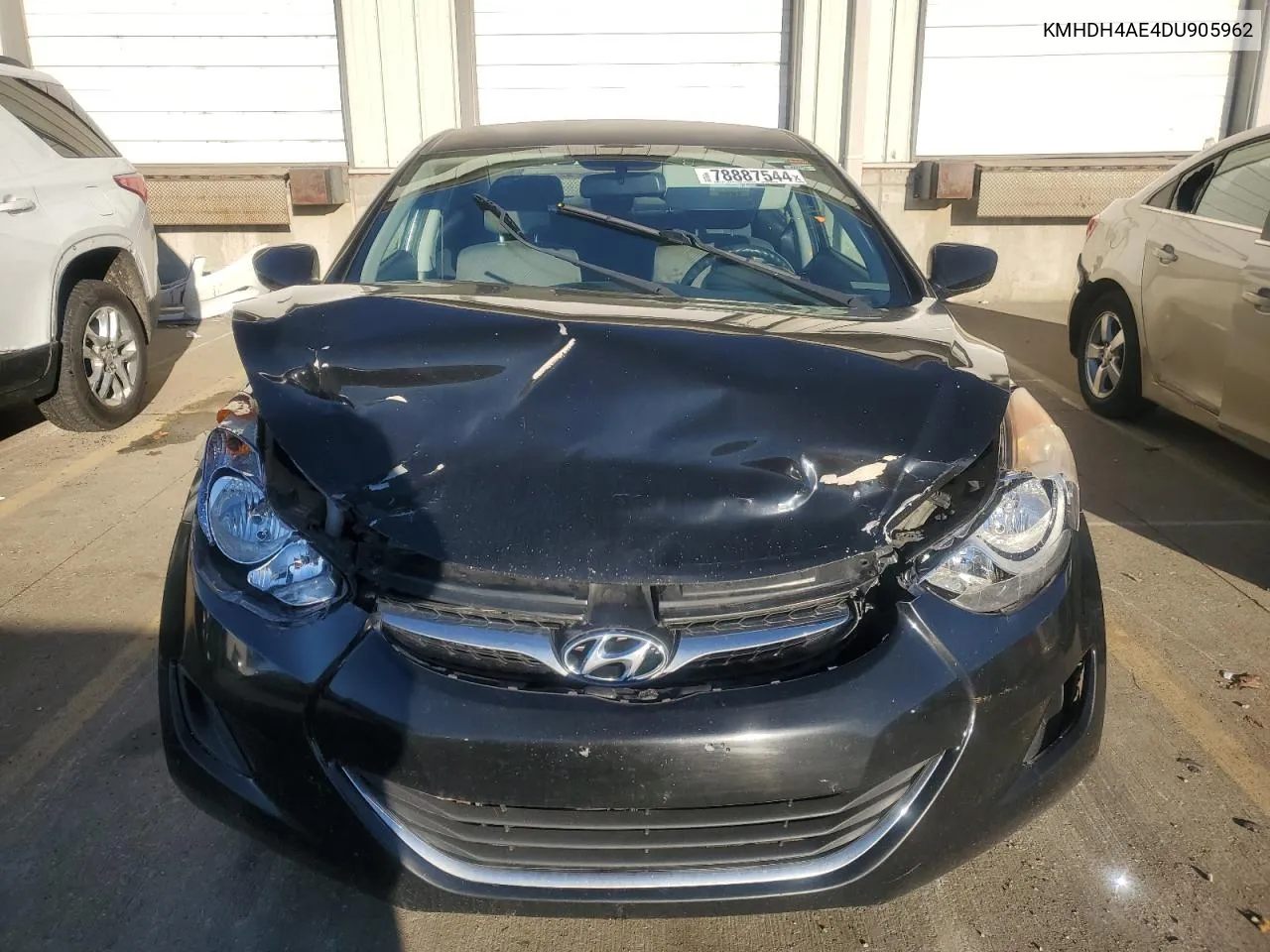 2013 Hyundai Elantra Gls VIN: KMHDH4AE4DU905962 Lot: 78887544