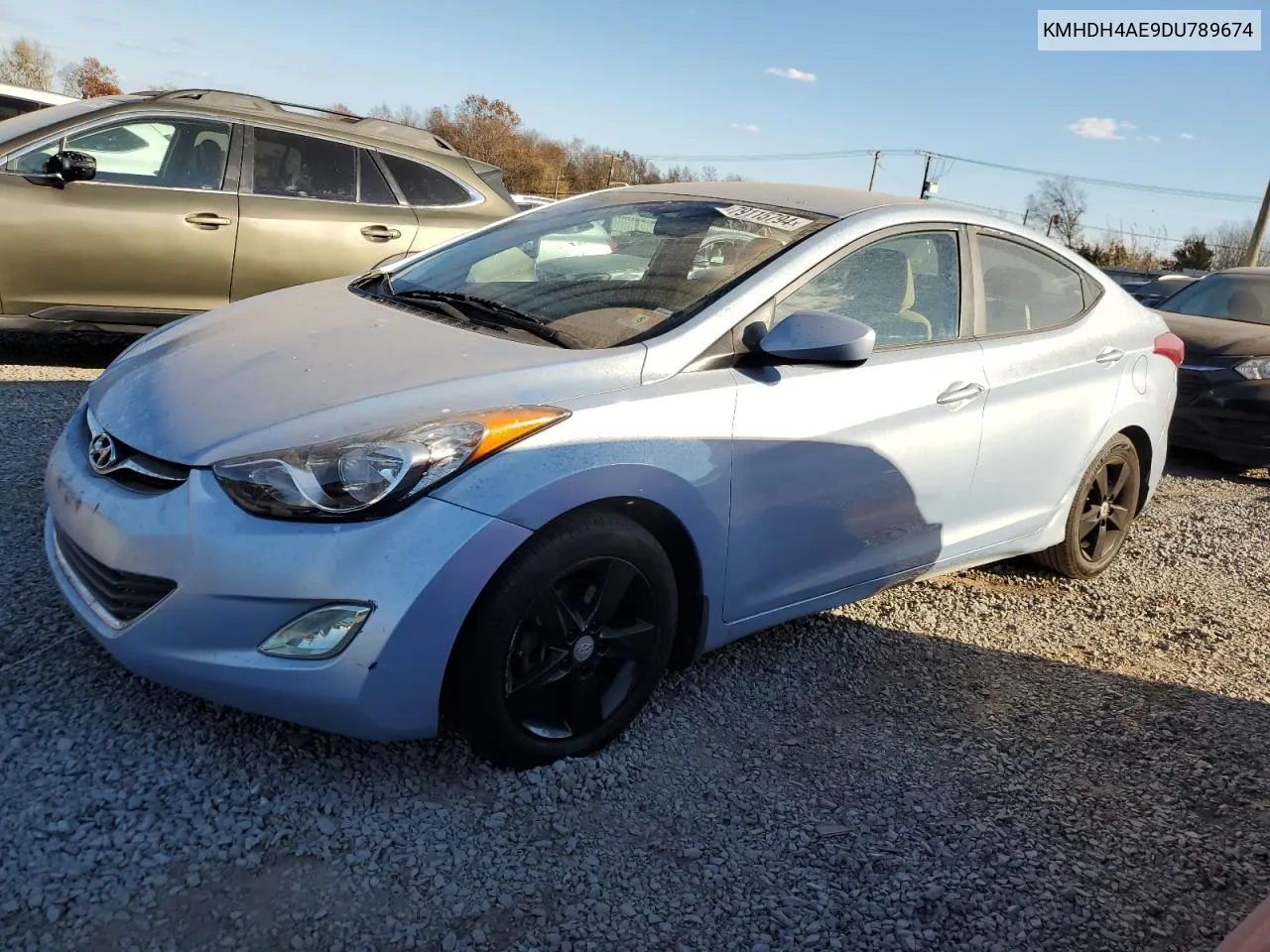 2013 Hyundai Elantra Gls VIN: KMHDH4AE9DU789674 Lot: 79115794