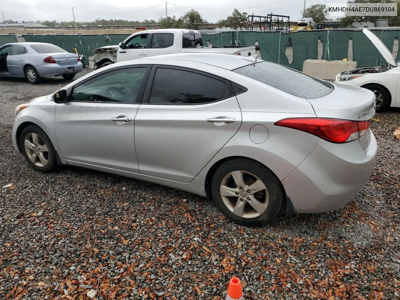 2013 Hyundai Elantra Gls VIN: KMHDH4AE7DU869104 Lot: 79146024