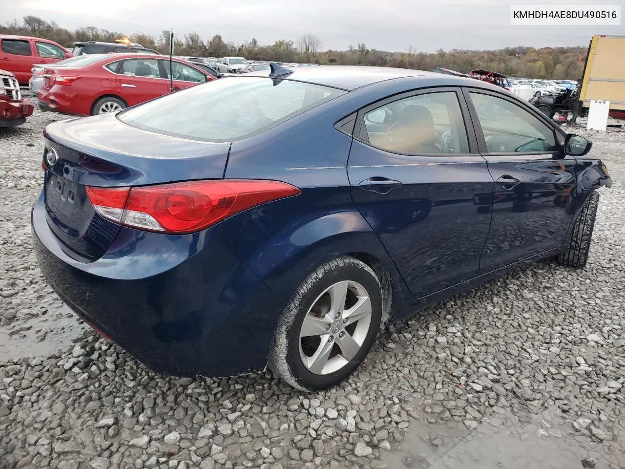 2013 Hyundai Elantra Gls VIN: KMHDH4AE8DU490516 Lot: 79315774