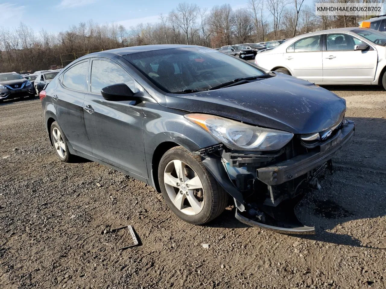 2013 Hyundai Elantra Gls VIN: KMHDH4AE6DU628702 Lot: 79619114