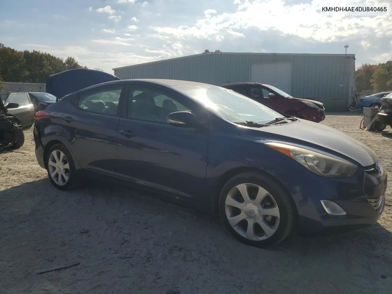 2013 Hyundai Elantra Gls VIN: KMHDH4AE4DU840465 Lot: 79720584