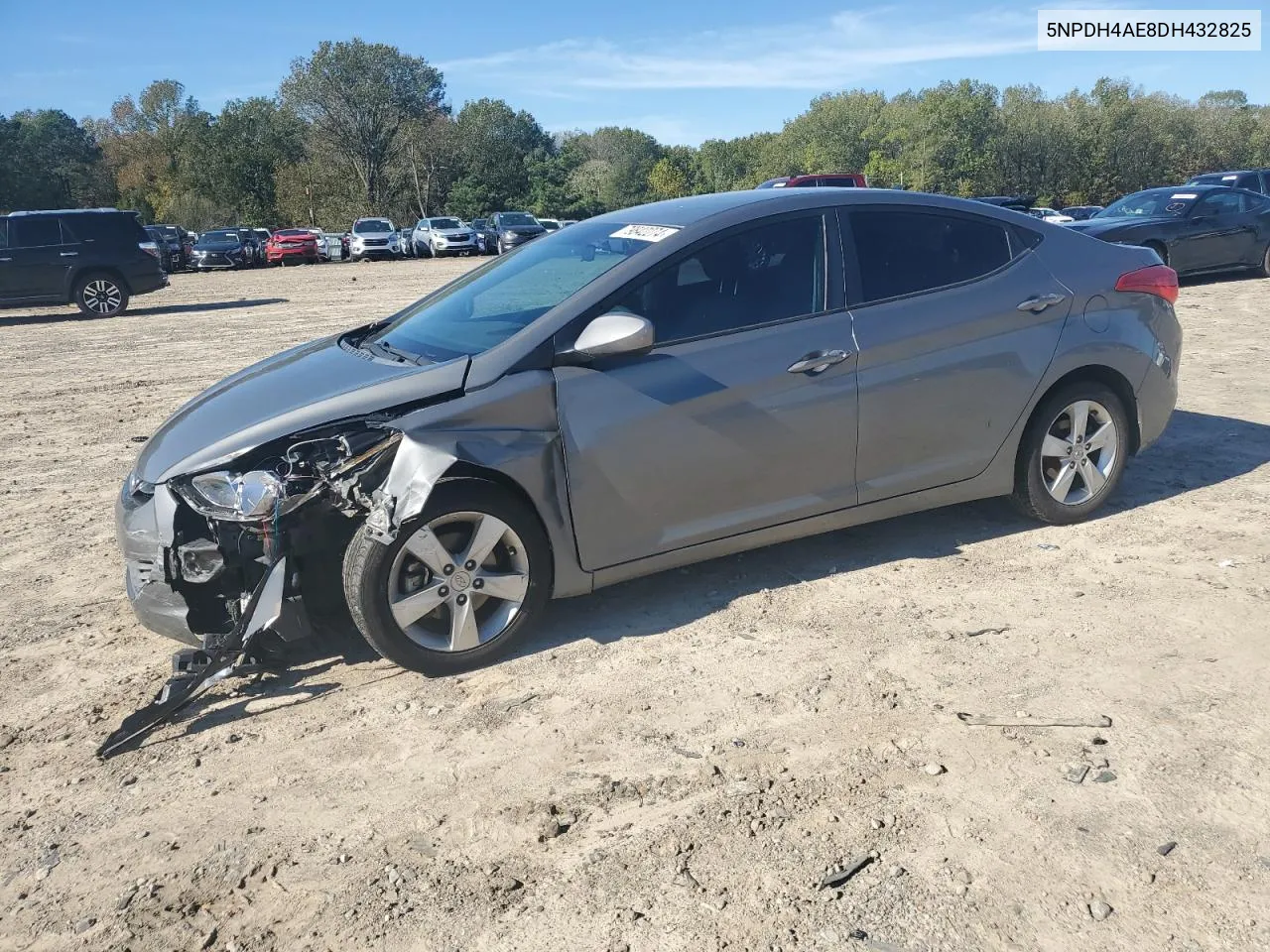 2013 Hyundai Elantra Gls VIN: 5NPDH4AE8DH432825 Lot: 79842274