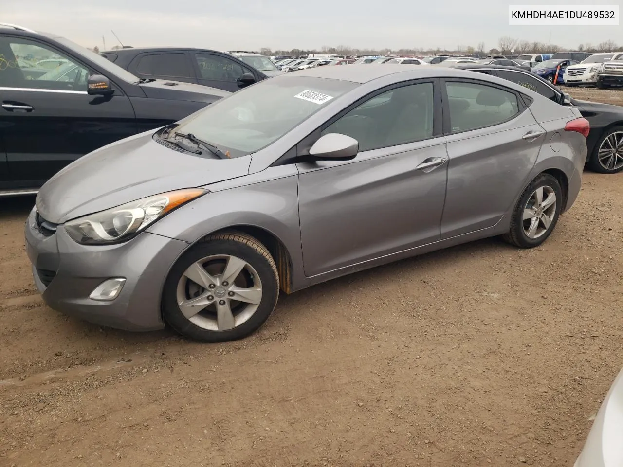 2013 Hyundai Elantra Gls VIN: KMHDH4AE1DU489532 Lot: 80583374