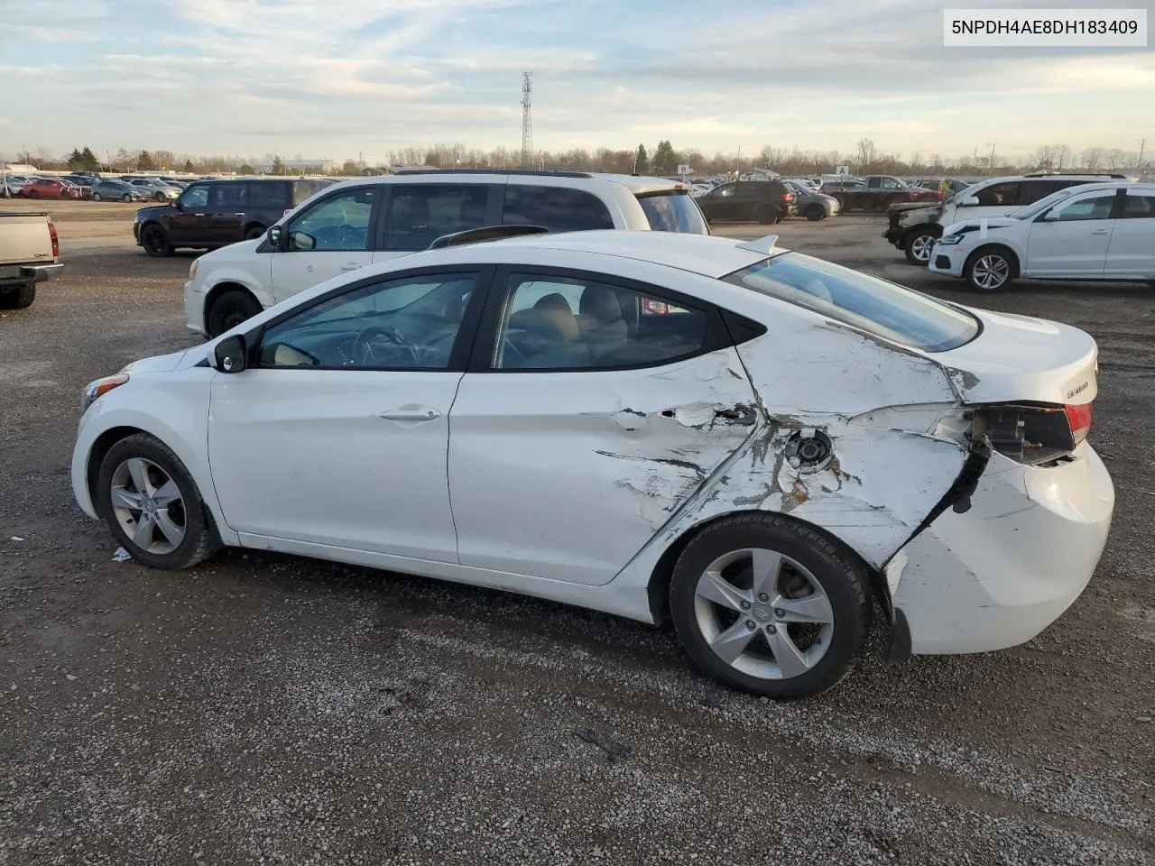 2013 Hyundai Elantra Gls VIN: 5NPDH4AE8DH183409 Lot: 81282704