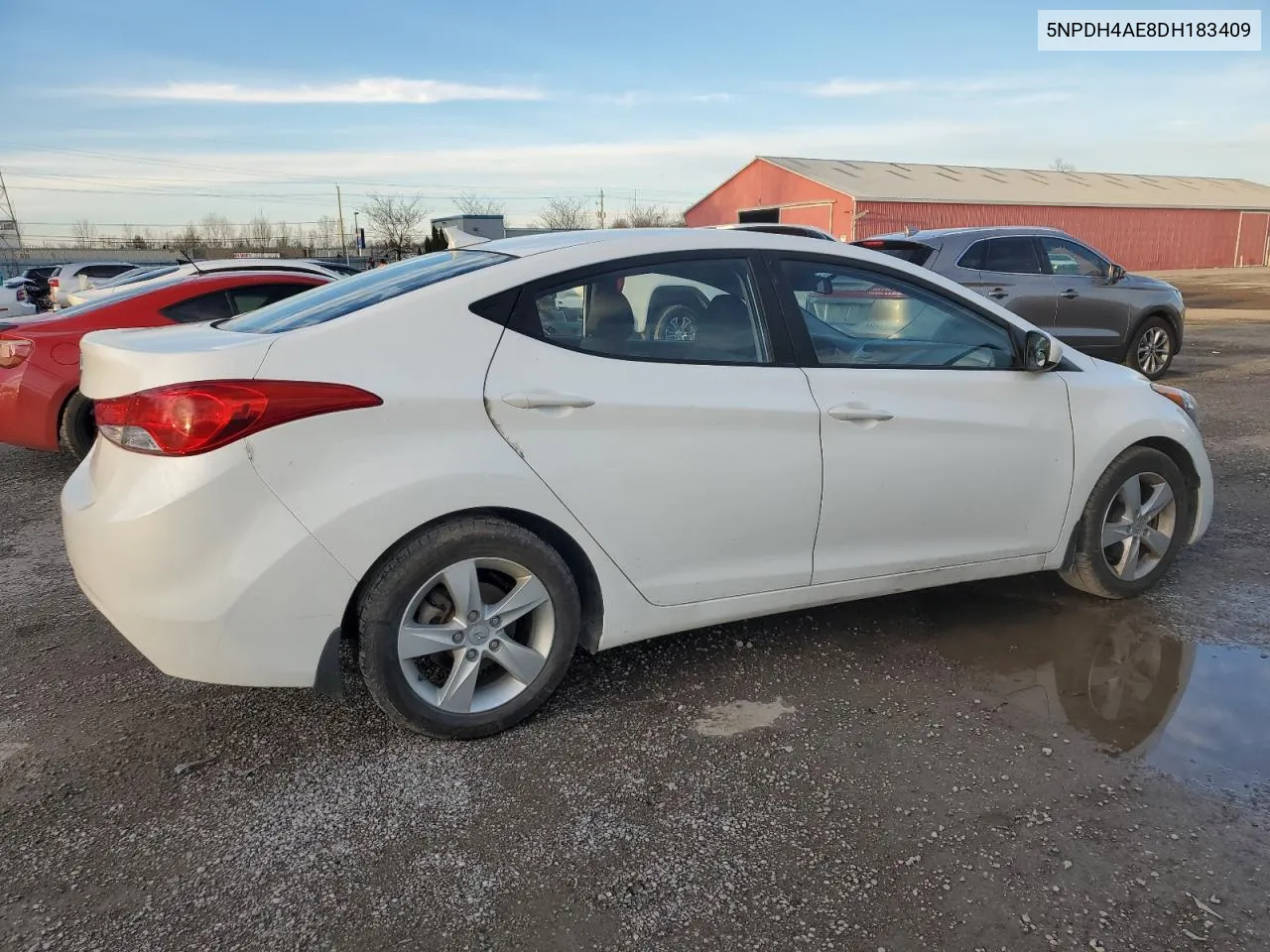 2013 Hyundai Elantra Gls VIN: 5NPDH4AE8DH183409 Lot: 81282704