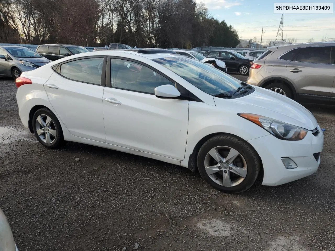 2013 Hyundai Elantra Gls VIN: 5NPDH4AE8DH183409 Lot: 81282704