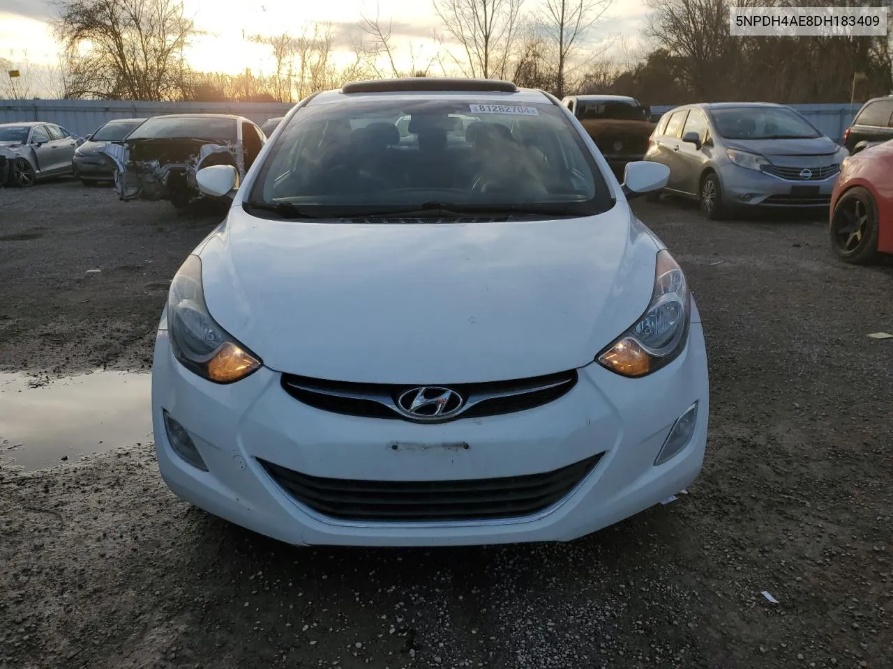 2013 Hyundai Elantra Gls VIN: 5NPDH4AE8DH183409 Lot: 81282704