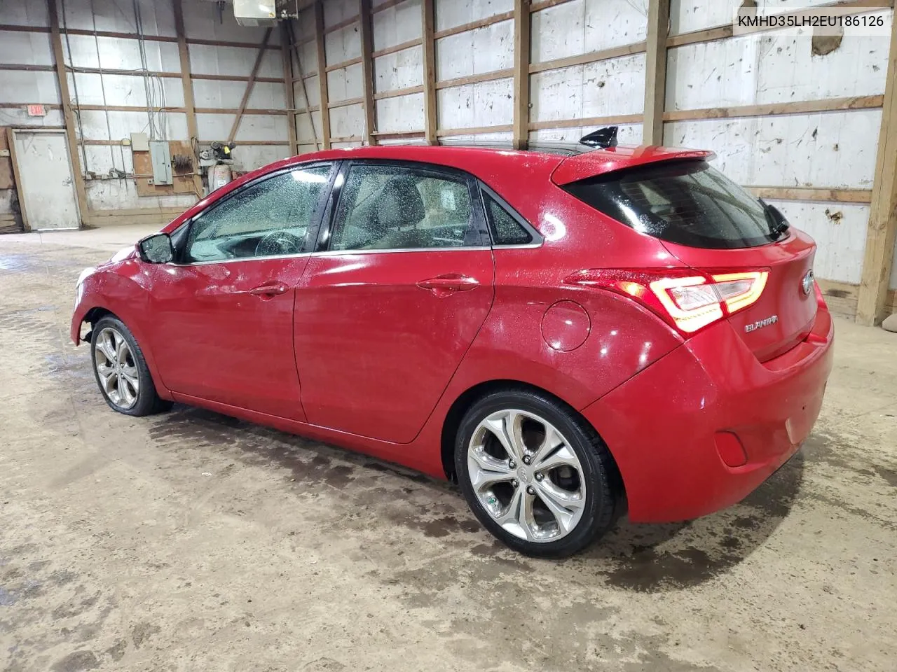 2014 Hyundai Elantra Gt VIN: KMHD35LH2EU186126 Lot: 49398334