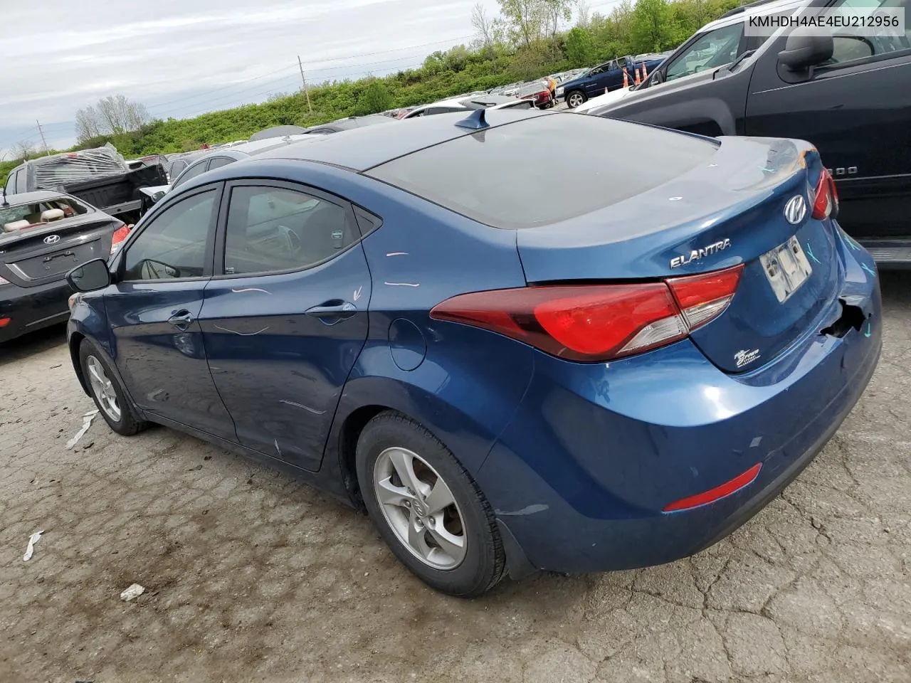 KMHDH4AE4EU212956 2014 Hyundai Elantra Se