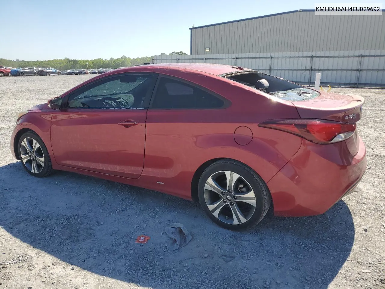 KMHDH6AH4EU029692 2014 Hyundai Elantra Coupe Gs