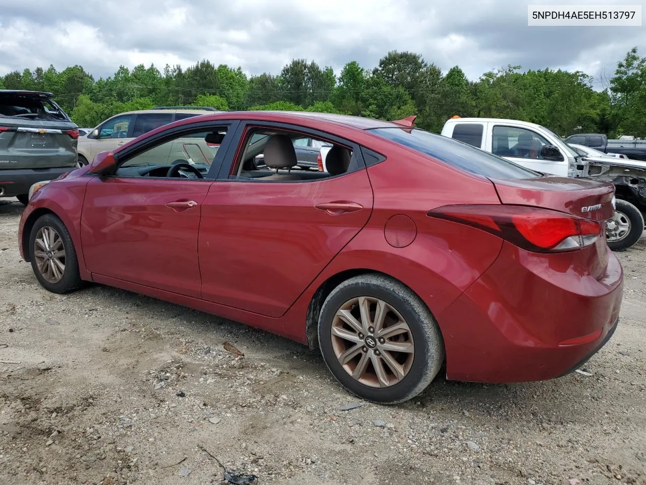 2014 Hyundai Elantra Se VIN: 5NPDH4AE5EH513797 Lot: 53828264