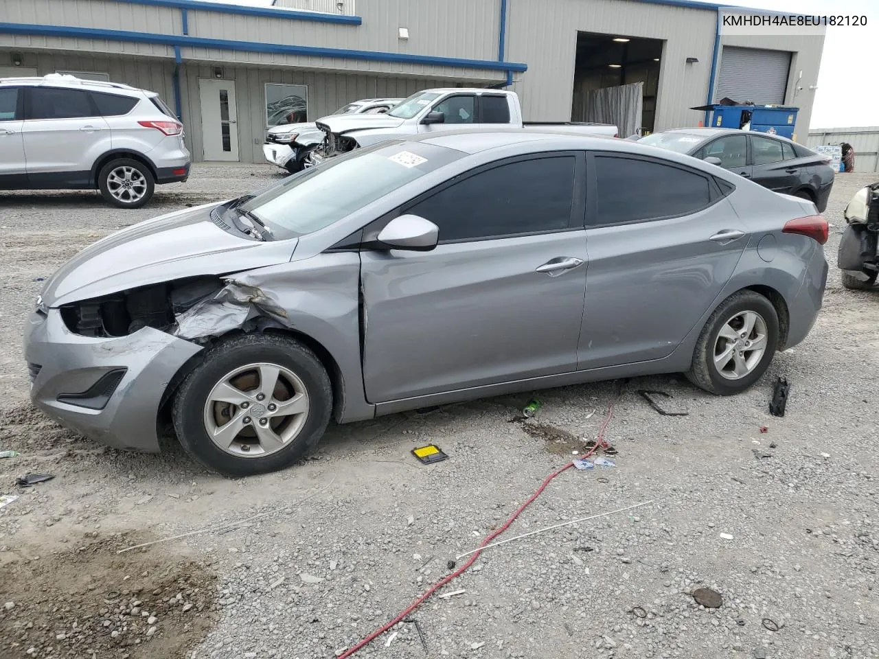 KMHDH4AE8EU182120 2014 Hyundai Elantra Se