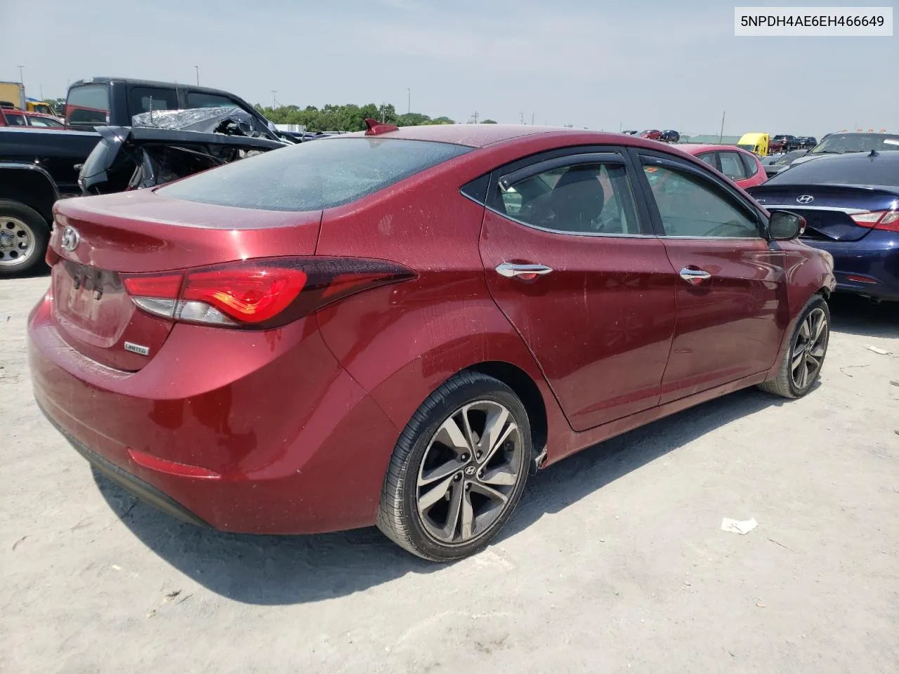 5NPDH4AE6EH466649 2014 Hyundai Elantra Se