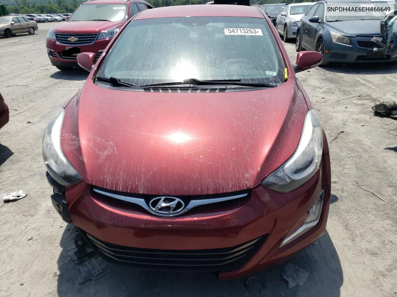 5NPDH4AE6EH466649 2014 Hyundai Elantra Se