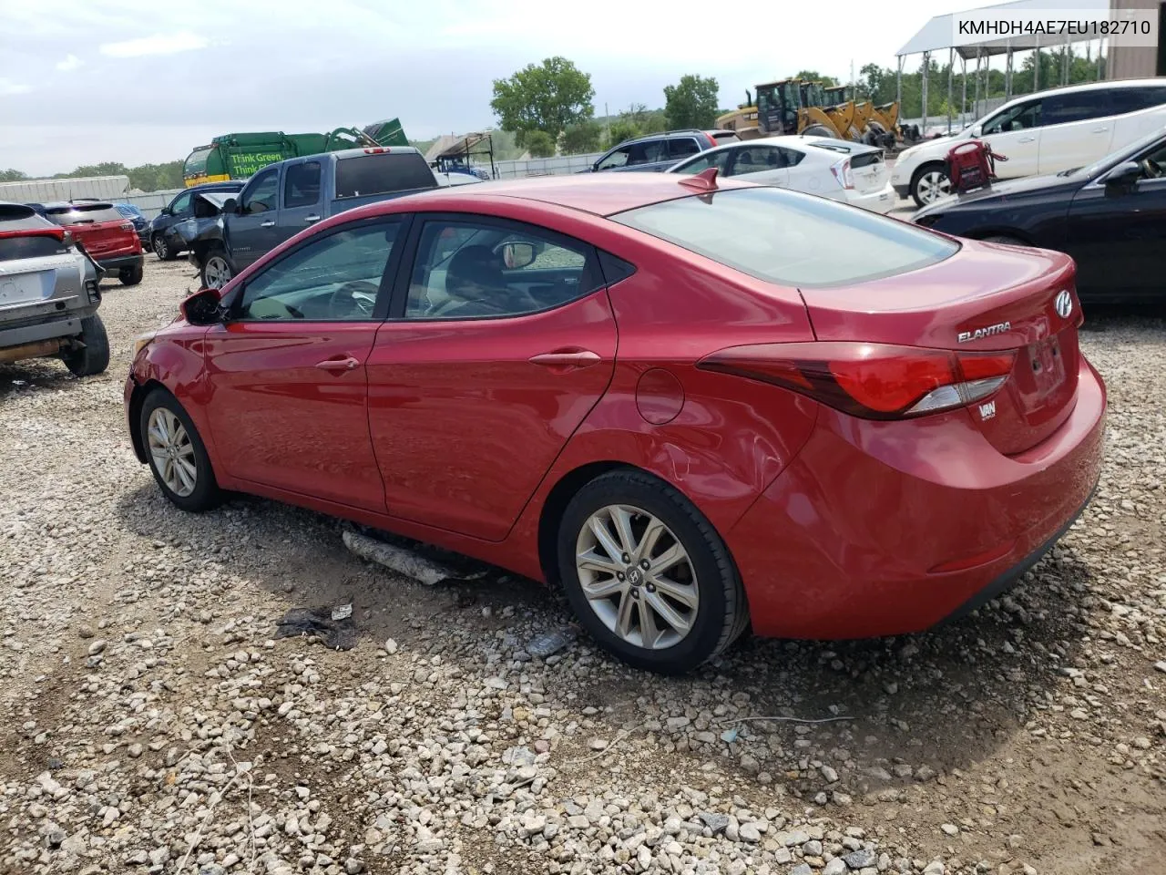 KMHDH4AE7EU182710 2014 Hyundai Elantra Se