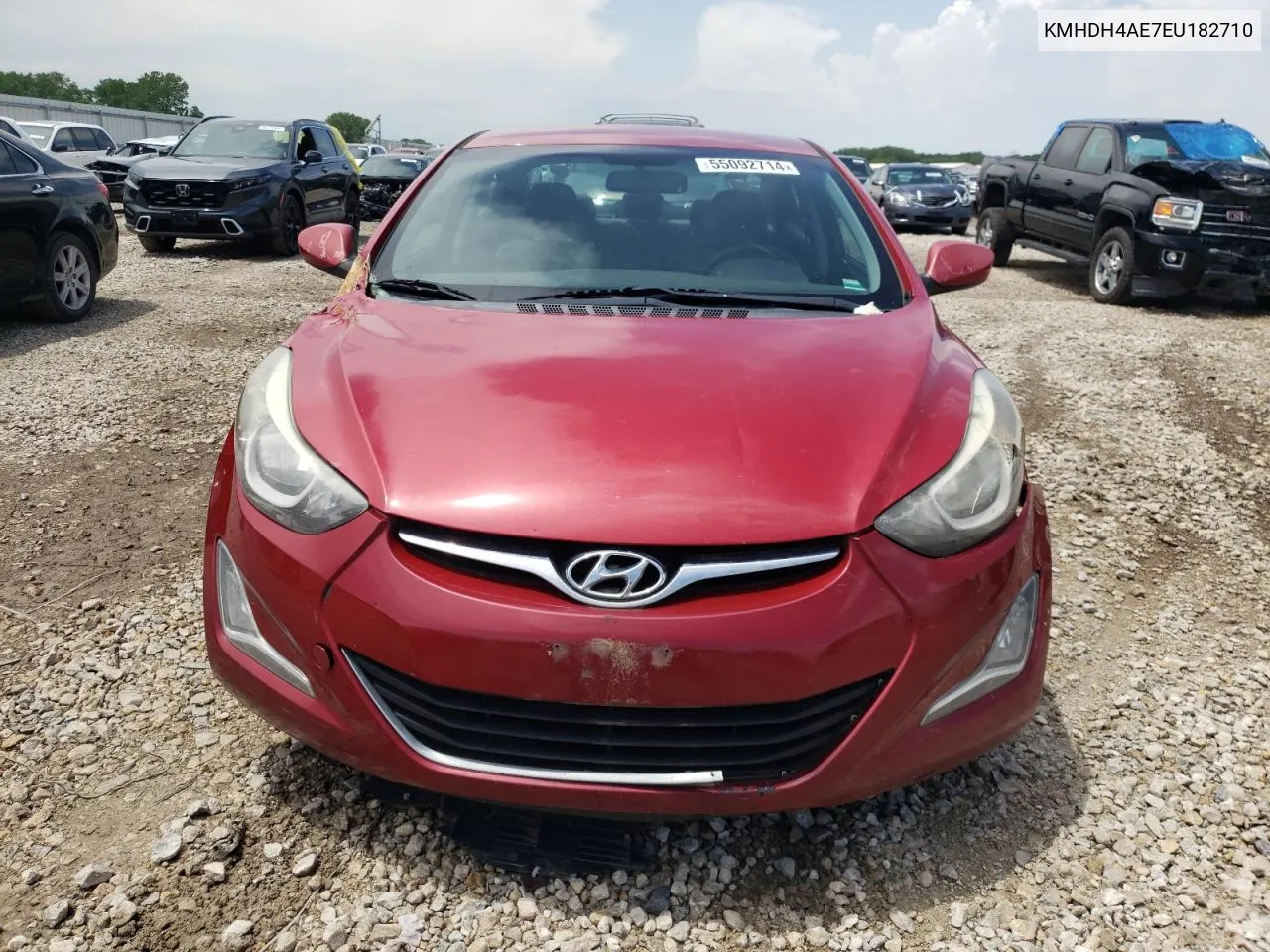 KMHDH4AE7EU182710 2014 Hyundai Elantra Se