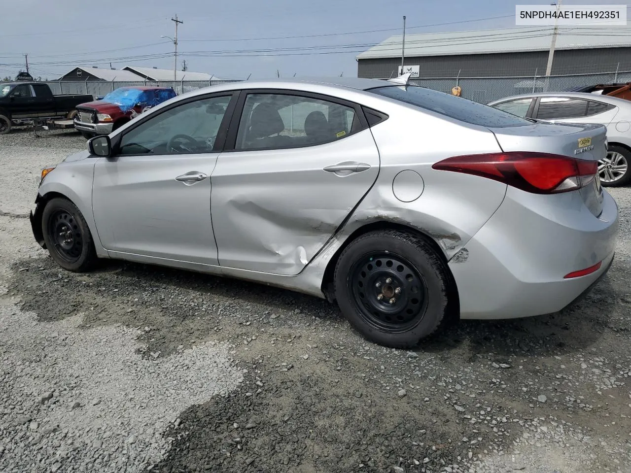 2014 Hyundai Elantra Se VIN: 5NPDH4AE1EH492351 Lot: 55358504