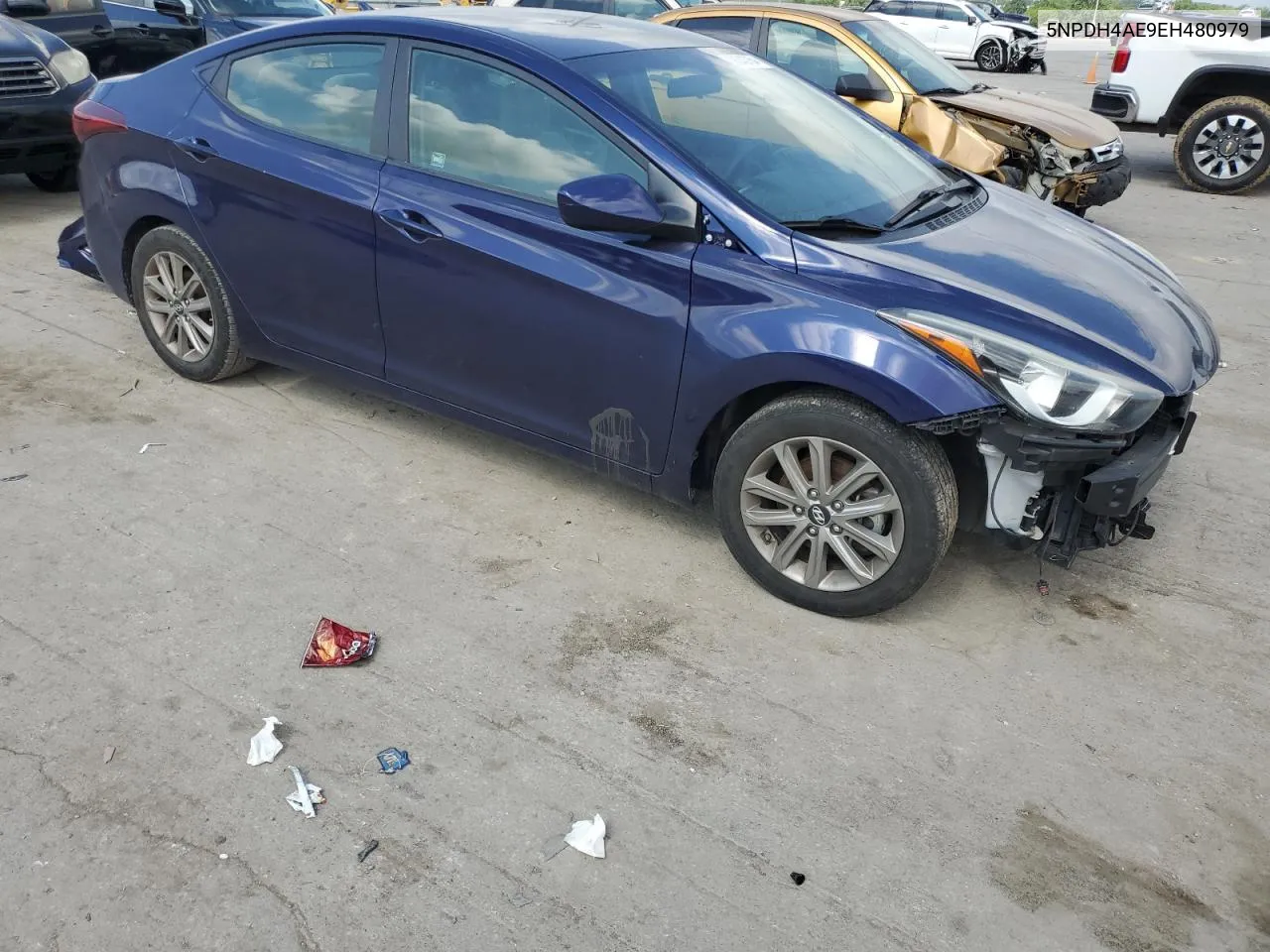 5NPDH4AE9EH480979 2014 Hyundai Elantra Se