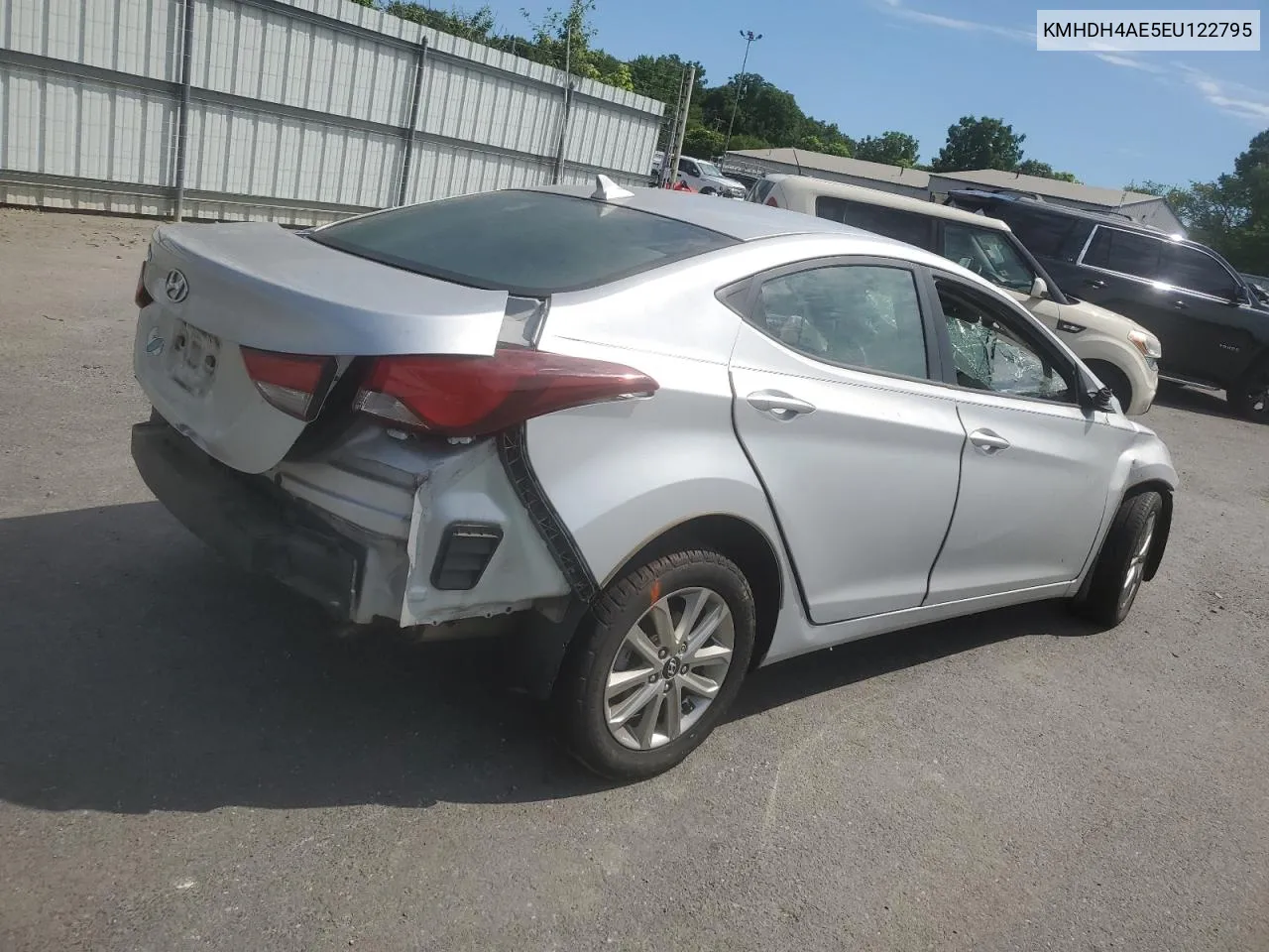 KMHDH4AE5EU122795 2014 Hyundai Elantra Se