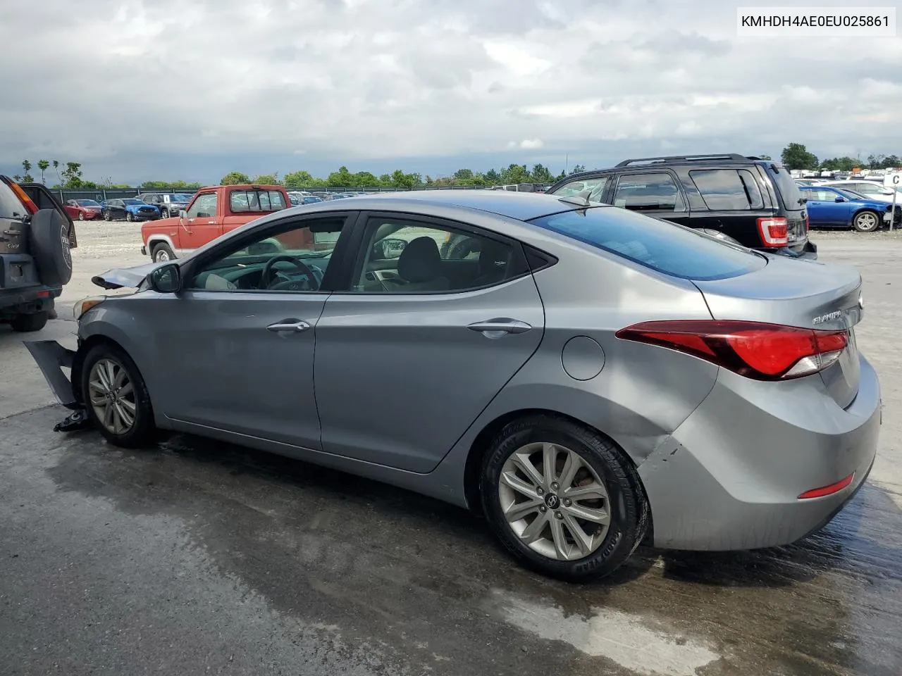 KMHDH4AE0EU025861 2014 Hyundai Elantra Se