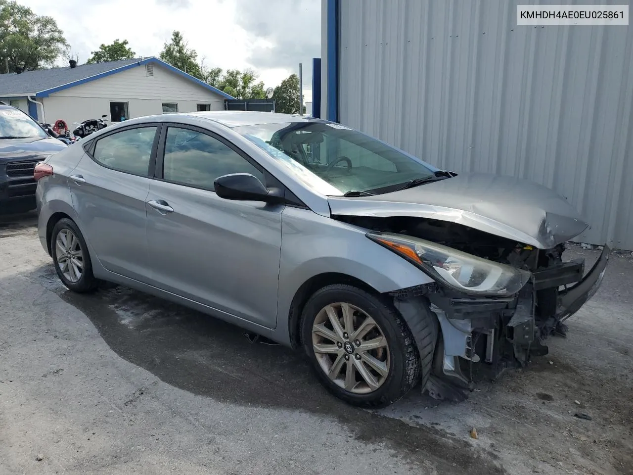 KMHDH4AE0EU025861 2014 Hyundai Elantra Se